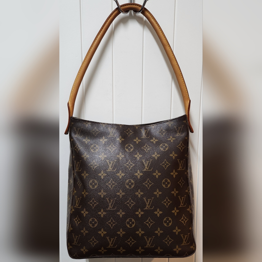 LOUIS VUITTON Looping GM Monogram Bag DU1001 WITH COA - Picture 6 of 16